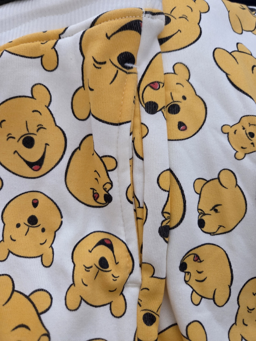 Disney Winnie the Pooh Cream and Yellow Jogger Pants - Picture 3 of 5